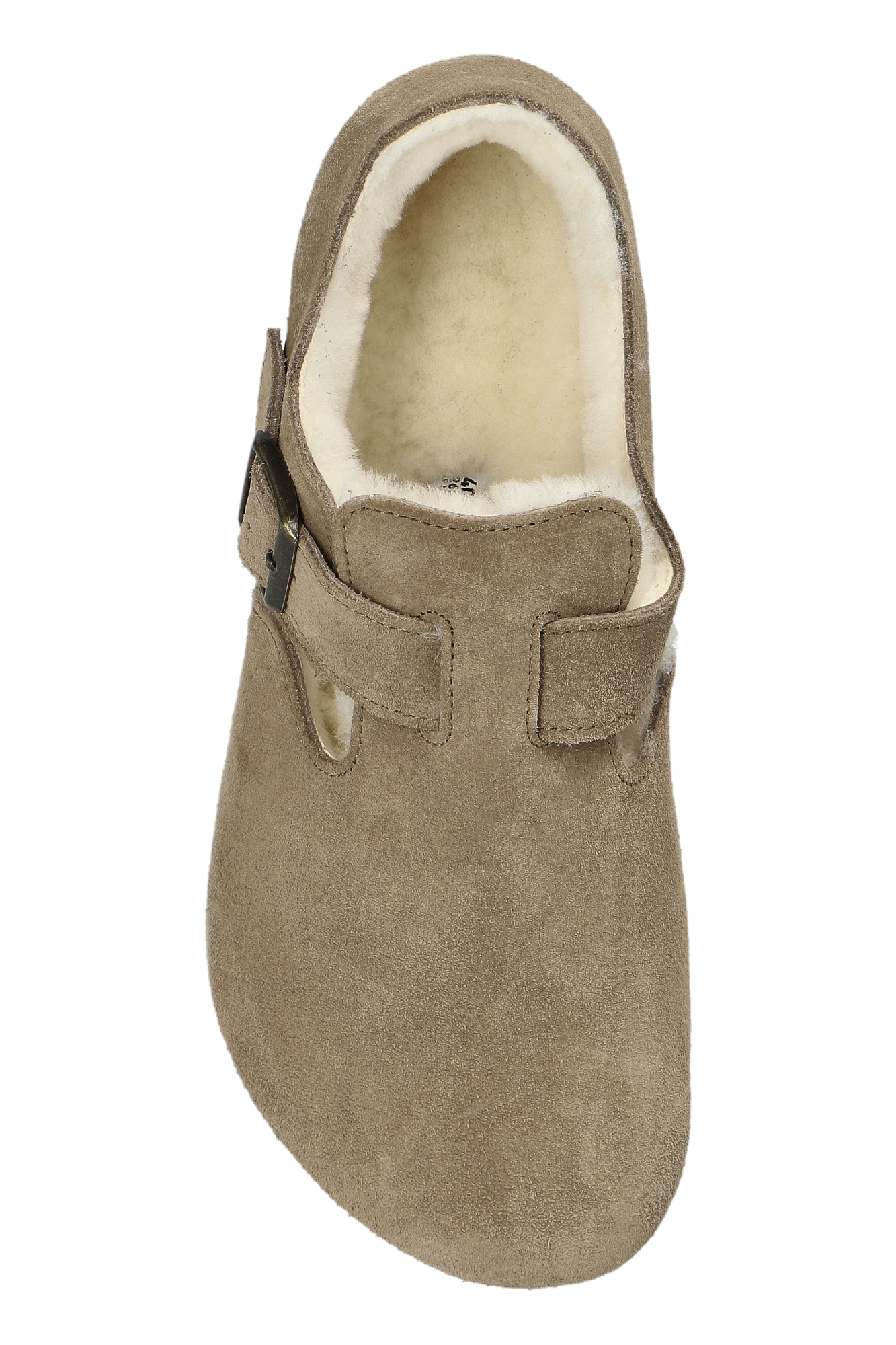 Birkenstock 'London Shearling' suede shoes | Women's | Vitkac